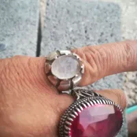 انگشتر دور نجف سنگ اصلی رکاب کار دست|جواهرات|جم, |دیوار
