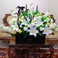 گل و تاج|گل مصنوعی|یزد, |دیوار
