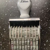 مهرثبت شماره وتاریخ(قدیمی ونایاب)