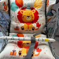 تاب ریلکسی نوزادوکودک پایه یا میله تاب|اسباب و اثاث بچه|قم, زاویه|دیوار