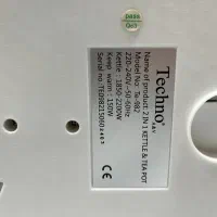 چای ساز techno|سماور، چایساز، قهوهساز|مشهد, فرهنگیان (شهرک غرب)|دیوار