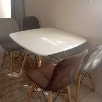 میز ناهار خوری چهار نفره|میز و صندلی غذاخوری|زاهدان, |دیوار