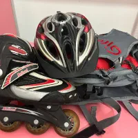 اسکیت همراه کلاه و کیف|دوچرخه، اسکیت، اسکوتر|آمل, |دیوار