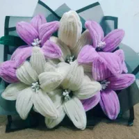 گل جاودان روبانی/مخملی/پروانه ای