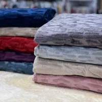 پتو مسافرتی یکنفره و رو مبلی ( طرح سنگی)