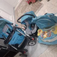کالسکه کریر روروئک و گهواره طرح ترک نوزاد