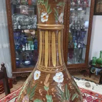 گلدان سایز بزرگ سفالی ۷۰ سانت قدیمی|کلکسیون اشیاء عتیقه|بابلسر, |دیوار