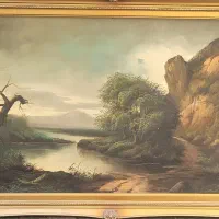 تابلو نقاشی رنگ روغن|تابلو، نقاشی، عکس|تهران, قزل قلعه|دیوار