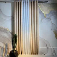 پرده آماده رنگی جلوگیری از ورود گرد و خاک به منازل|پرده، رانر، رومیزی|اهواز, نادری|دیوار