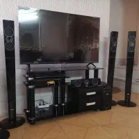 سینمای خانگی 6تیکه با میز تلویزیون