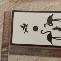 قاب چوبی کار دست و عشق سنج حرارتی|صنایع دستی و سایر لوازم تزئینی|شیراز, شهرک ولیعصر|دیوار