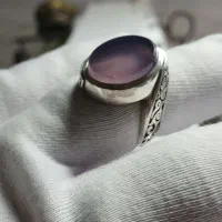 انگشتر نقره عقیق سوسنی اسپرت