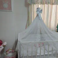 تخت کودک گهواره شو و کنار مادر|اسباب و اثاث بچه|زنجان, |دیوار
