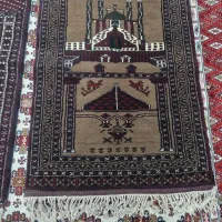 فروش جانماری(نمازلبق )دستباف ترکمنی نو|فرش|بندر ترکمن, |دیوار