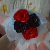 گل با روبان