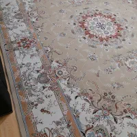 فرش جفت 500 شانه تراکم 1200 مشهد ضخیم و پرگوشت