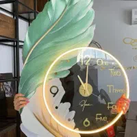 ساعت دیواری فانتزی پلکسی گلس