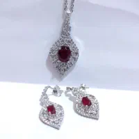 گردنبند نقره زنانه هدیه روز مادر|جواهرات|شیراز, شاهچراغ|دیوار