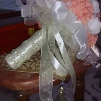 دسته گل جاودانه نوعروسان|گل مصنوعی|اردبیل, |دیوار