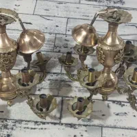 لوستر برنجی|لوستر و چراغ آویز|مشکین‌دشت, |دیوار