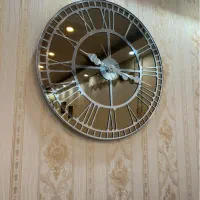 ساعت دیواری آینه ای