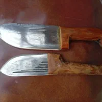 چاقو قبضه زنی .دست ساز و چاقو کوچک تزیینی