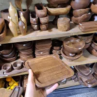 پیاله پیش دستی چوبی|ظروف سرو و پذیرایی|فردیس, قریشی|دیوار