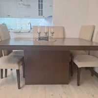 ست کامل مبلمان ال به همراه میزناهارخوری و میزTV|مبلمان خانگی و میز عسلی|تهران, کوی بیمه|دیوار