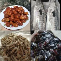 انواع محصولات جنوبی ماهی میگو خرما شیره و...