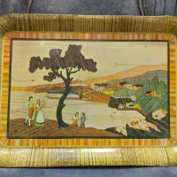 سینی قدیمی آنتیک