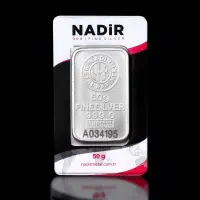 فروش شمش نقره ندیر