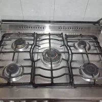 گاز استیل ۵شعله طرح فر