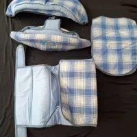 ست کامل قنداق و تشک تعویض نوزاد Baby Houseدر حد نو