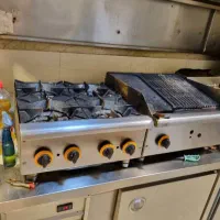 فروش لوازم کامل کافه رستوران با مجوز در پل بوسار|اجارهٔ مغازه و غرفه|رشت, بوسار|دیوار