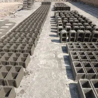 بلوک سایز۲۰×۴۰ تولید با دستگاه اتومات و دستی