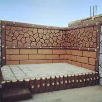 اجرای سیمانکاری ساده و طرح دار