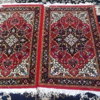 فرش دستباف هریس چله پنبه با نخ کرک بافته شده