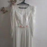 لباس عقد سالم ونو فقط یک بار پوشیده شده|لباس|اسلام‌شهر, شهرک واوان|دیوار
