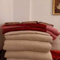 تشک و لحاف پنبه‌ای با کاور