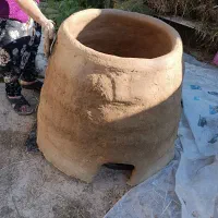 تنور سنتی هر سایزی بخایین ساخته میشه