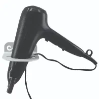 پایه دیواری سشوار خان مدل رویال (فلزی)