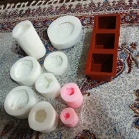 قالب سیلیکونی و پی وی سی و ملزومات شمع سازی|صنایع دستی و سایر لوازم تزئینی|تهران, تهرانسر شرقی|دیوار
