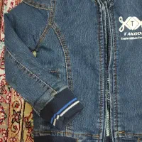 کاپشن جین بچگانه سایز 2|کفش و لباس بچه|قم, زند آباد|دیوار