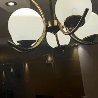 لوستر حبابی ۵ شاخه