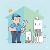 تعمیرات ونصب پکیج ابگرم کن و کولرگازی درمحل