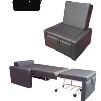 کاناپه مبلی تخت شو(تختخوابشو صندلی شو بیمار همراه)
