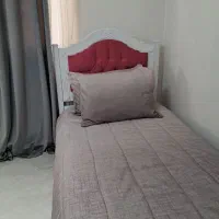 تخت یک نفره نوجوان کاملا نو رنگ سفید