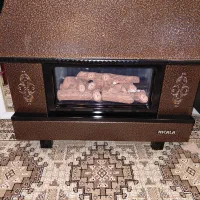 بخاری شومینه ای نیک کالا در حد نو|بخاری، هیتر، شومینه|بندر انزلی, معلم|دیوار