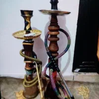 قلیون چوبی معاوضه با ماهی آکواریوم