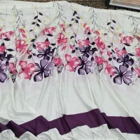 پرده گلدار
